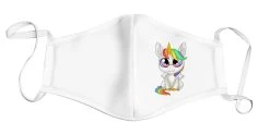 Face Mask – Kids/Rainbow Hair Unicorn
