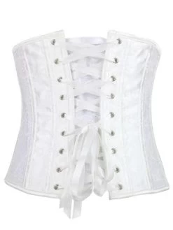 Drusilla White Lace Waist Corset -Fusion Charm Shop d7d4513258ed0cea6e74a50a1a7e7c5e0b6df001