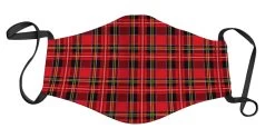 Face Mask – Tartan/Red