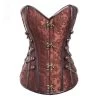 Ebony Steampunk Brown Chain/Latch Corset -Fusion Charm Shop ea8dd029 d702 40d4 a850 af8719e020e4