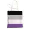 Pride Canvas Tote Bag – Asexual