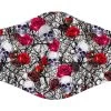 Face Mask – Skull Rose Vine -Fusion Charm Shop fd18cb9ff5d42585db904f28a783851955809599