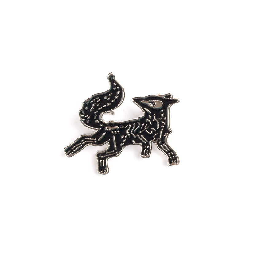 Fox Enamel Pin – #286 3 Fox Enamel Pin – #286