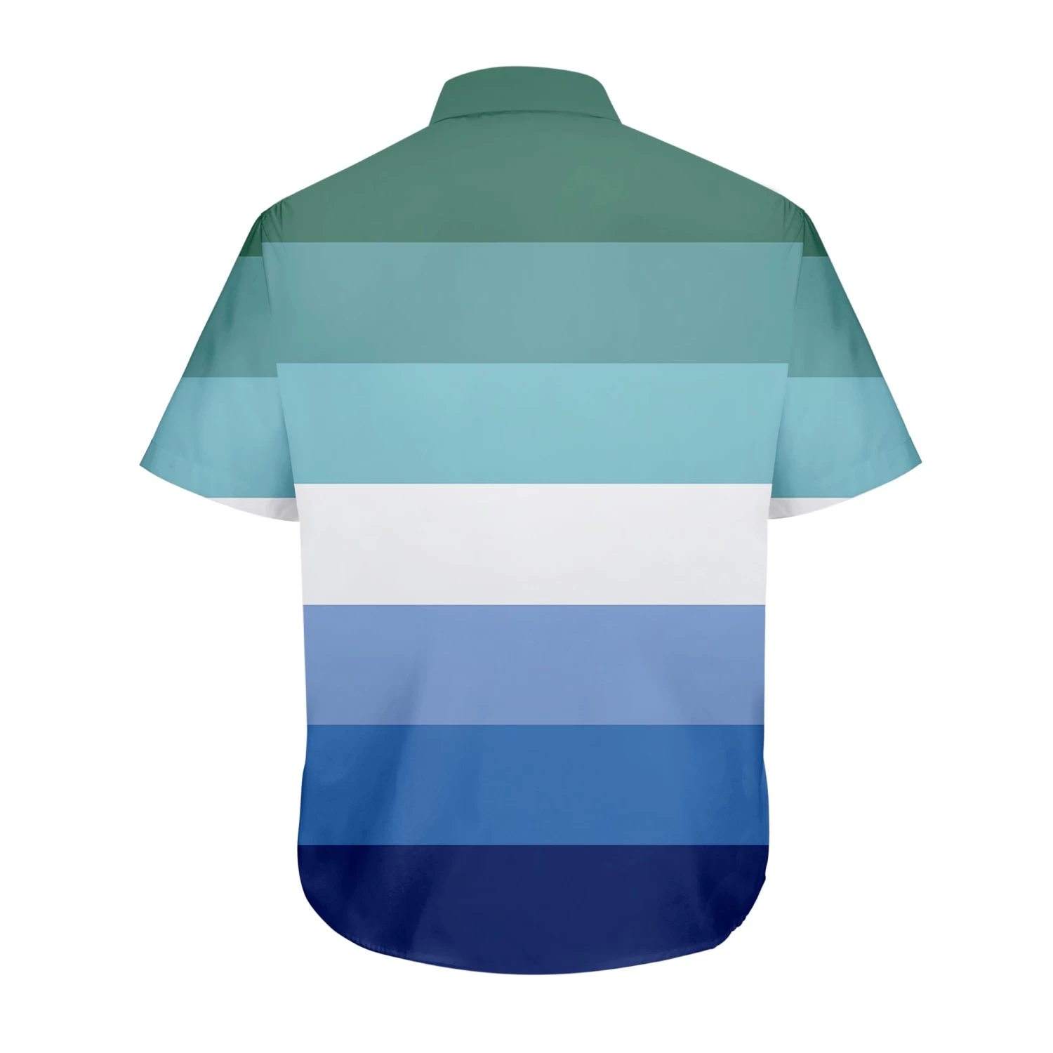 Pride Gay Man Flag Collared Shirt 4 Pride Gay Man Flag Collared Shirt - Image 2