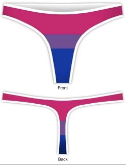 Pride Bisexual Flag G-string