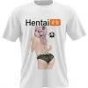 Hentai Anime T-Shirt – White -Fusion Charm Shop hentai tshirt white