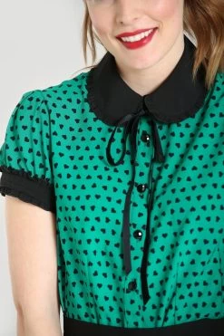 Fusion Charm Shop -Fusion Charm Shop hlb60126 paradisium blouse green 02 7