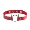 Red Cat Ring Choker -Fusion Charm Shop kaulapanta2