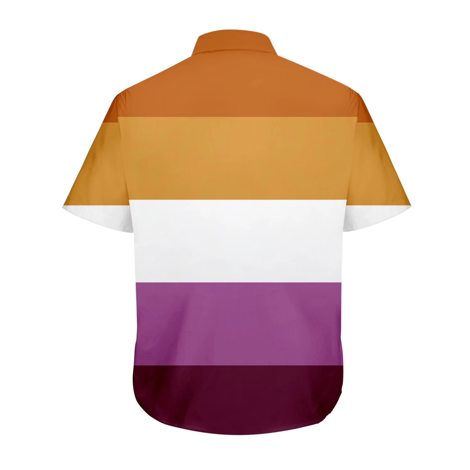 Pride Community Lesbian Flag Collared Shirt 4 Pride Community Lesbian Flag Collared Shirt - Image 2