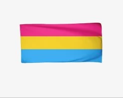 Pride Pansexual Flag Beach Towel