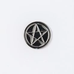 Pentagram Enamel Pin – #14