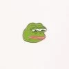 Pepe The Frog Sad Enamel Pin – #103 -Fusion Charm Shop sad frog