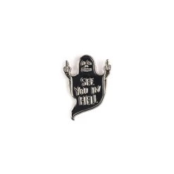 See You In Hell Enamel Pin – #255