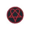 Heart Pentagram Patch -Fusion Charm Shop tempImageCH757R