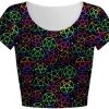 Fluro Pentagram Crop Top -Fusion Charm Shop tempImageCbk22O