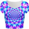 Psychedelic Crop Top
