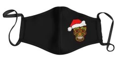 Face Mask- Sugar Skull Santa