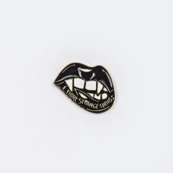 I Think Strange Things Enamel Pin – #142