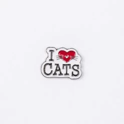 I Love Cats Enamel Pin – #180