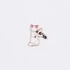 Cute Cat With Bread And Knife Enamel Pin – #193 -Fusion Charm Shop violin playing cat