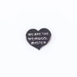 We Are The Weirdos Mister Love Heart Enamel Pin – #77