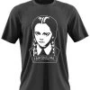 Wednesday Addams – I Am Smiling – Black T-shirt