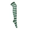 White And Green Stripe – Over The Knee Socks -Fusion Charm Shop white and green stripe over the knee socks